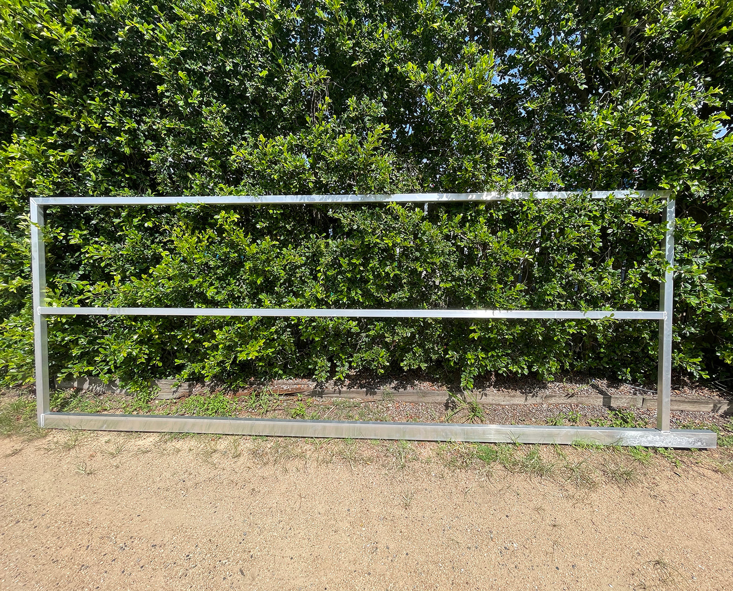 Aluminium Sliding Gate Frame 4.8m x 1.4m