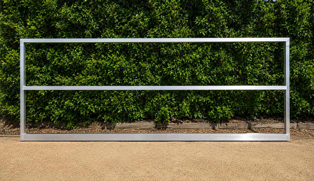 Aluminium Sliding Gate Frame 4.8m x 1.7m
